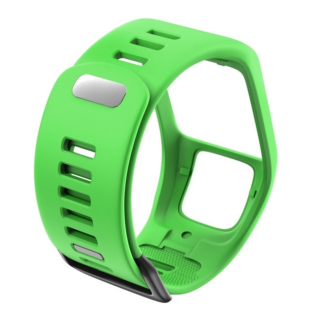 Quality Silicone Replacement Wrist Watch Band Strap For TomTom Runer 2/3/2 Cardio/Spark 3 Sport Watch For TomTom 2 3 Series