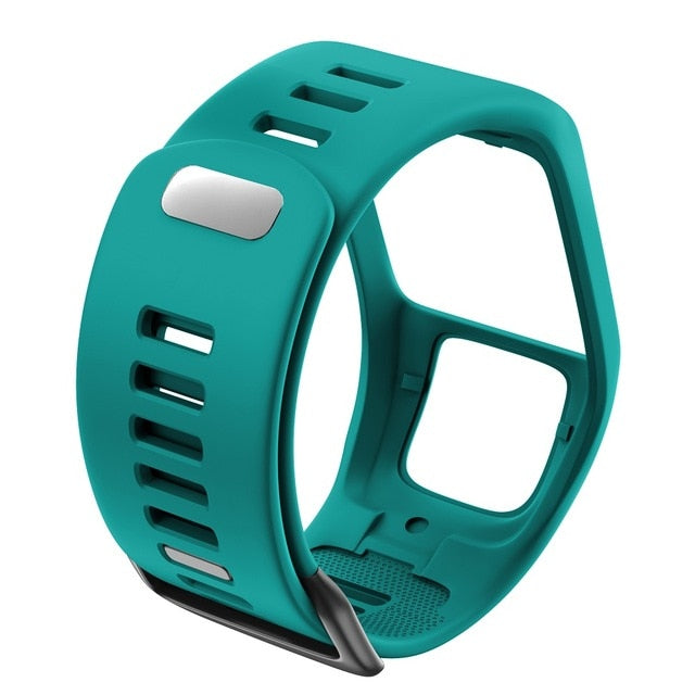 Quality Silicone Replacement Wrist Watch Band Strap For TomTom Runer 2/3/2 Cardio/Spark 3 Sport Watch For TomTom 2 3 Series