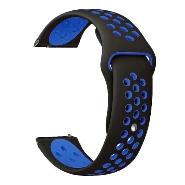 18mm 20mm 22mm Silicone band for Huawei/Withings/Samsung Galaxy/gear s3/ Amazfit Bip Smart watch replacement Strap wristbands