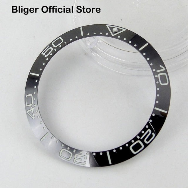 38mm Super Luminous Bezel Ring Insert Ceramic Watch Bezel Fits for Automatic Watch