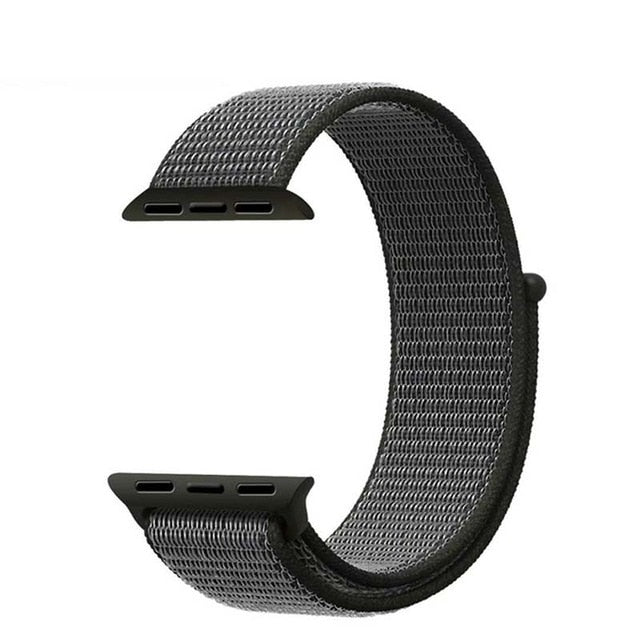 Loop woven Nylon band strap for apple watch band 42mm 38mm sport fabric nylon bracelet 44mm 40mm iwatch 5/4/3/2 watchband