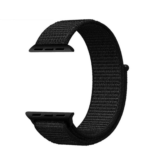 Loop woven Nylon band strap for apple watch band 42mm 38mm sport fabric nylon bracelet 44mm 40mm iwatch 5/4/3/2 watchband