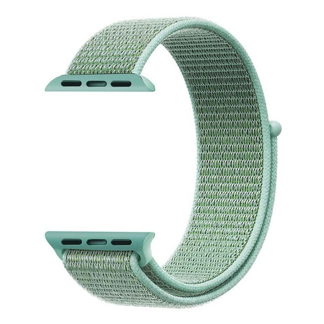 Loop woven Nylon band strap for apple watch band 42mm 38mm sport fabric nylon bracelet 44mm 40mm iwatch 5/4/3/2 watchband