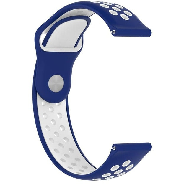 Silicone Strap Watch Band For Huami Amazfit Bip Watch Wrist Band 20mm For Xiaomi mijia quartz Garmin Forerunner 645 Vivoactive 3