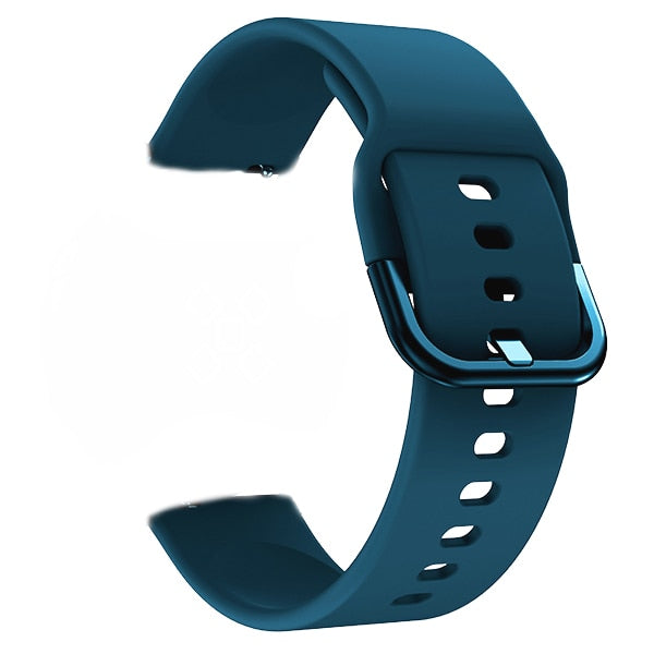 Silicone Original sport watch band For Galaxy watch active smart watch strap For Samsung Galaxy watch Replacement New strap 20MM