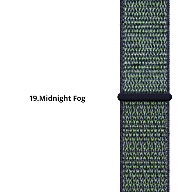 22 20mm  Nylon Watch Strap For Samsung Galaxy 42/46mm Gear S3/sport/S2 Classic Watchband nylon Sport Loop Band