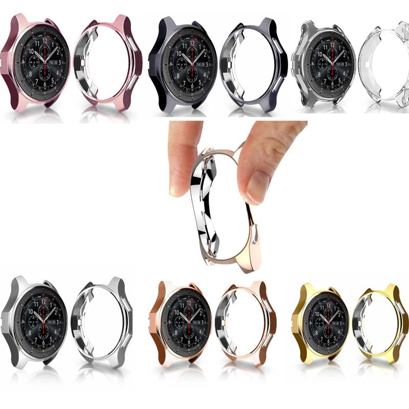 Protective Soft TPU Case Cover For galaxy watch 46mm 42mm Cover Shell for Samsung Gear S3 Frontier Protective Bumper Shell
