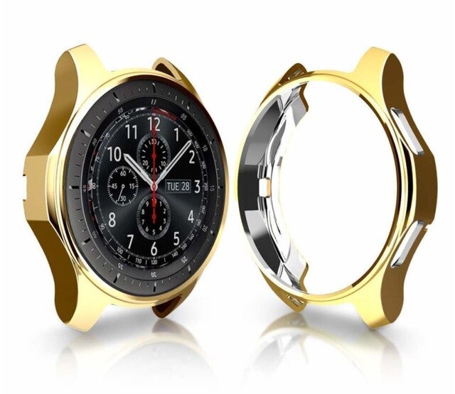 Protective Soft TPU Case Cover For galaxy watch 46mm 42mm Cover Shell for Samsung Gear S3 Frontier Protective Bumper Shell