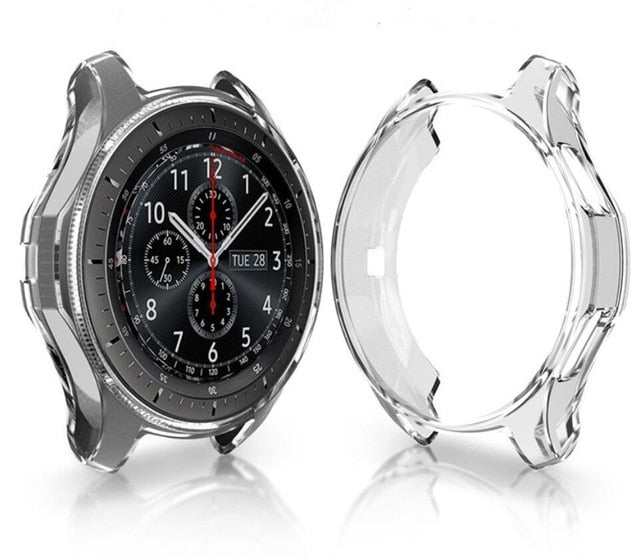 Protective Soft TPU Case Cover For galaxy watch 46mm 42mm Cover Shell for Samsung Gear S3 Frontier Protective Bumper Shell