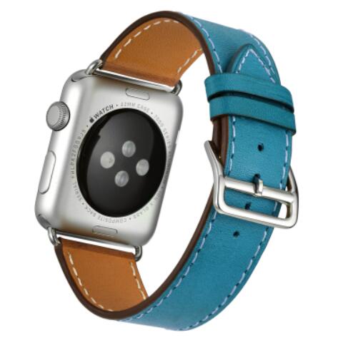 Bracelet for iwatch belt Series 5/4/3/2/1 Genuine Leather strap For Apple Watch band Single Tour 38mm 42mm 40mm 44mm