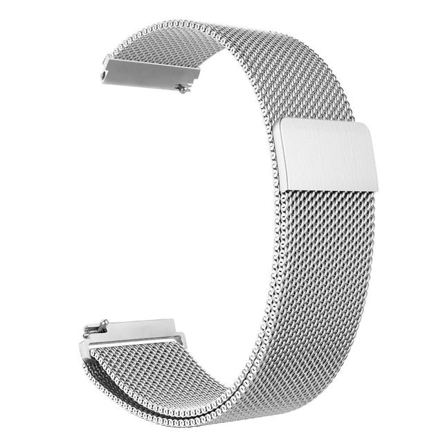 Milanese Loop Watch Band For Amazfit Pace Bip Xiaomi Huami strap Stainless Steel Milanese Band  Size Bands Strap 20mm 22mm band