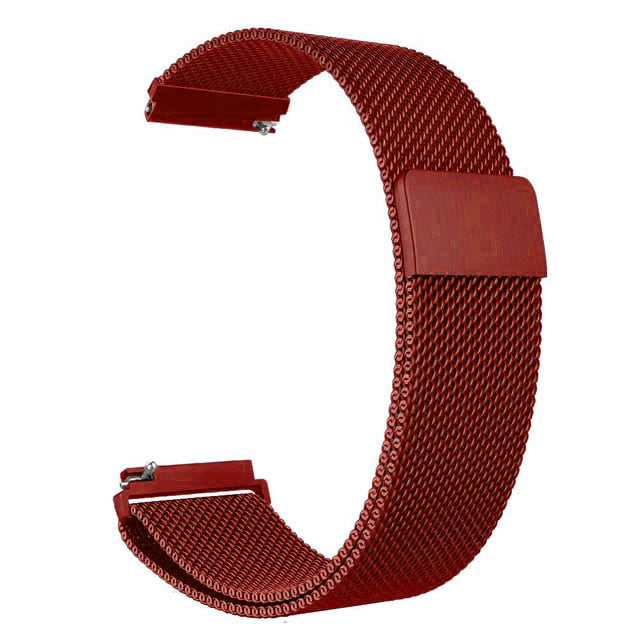 Milanese Loop Watch Band For Amazfit Pace Bip Xiaomi Huami strap Stainless Steel Milanese Band  Size Bands Strap 20mm 22mm band