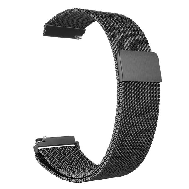 Milanese Loop Watch Band For Amazfit Pace Bip Xiaomi Huami strap Stainless Steel Milanese Band  Size Bands Strap 20mm 22mm band