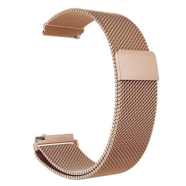 Milanese Loop Watch Band For Amazfit Pace Bip Xiaomi Huami strap Stainless Steel Milanese Band  Size Bands Strap 20mm 22mm band