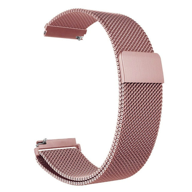 Milanese Loop Watch Band For Amazfit Pace Bip Xiaomi Huami strap Stainless Steel Milanese Band  Size Bands Strap 20mm 22mm band