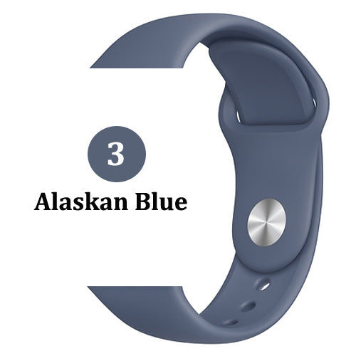 Strap for Apple watch band 42mm 38mm 44mm 40mm correa iwatch 5 4 3 2 sport silicone bracelet pulseira Apple watch 4 accessories