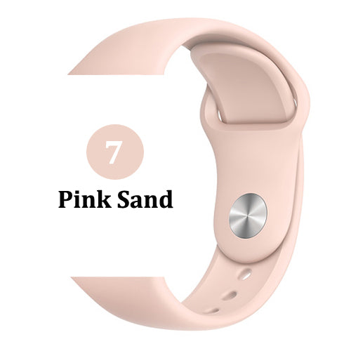 Strap for Apple watch band 42mm 38mm 44mm 40mm correa iwatch 5 4 3 2 sport silicone bracelet pulseira Apple watch 4 accessories