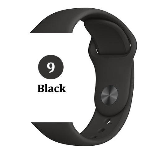 Strap for Apple watch band 42mm 38mm 44mm 40mm correa iwatch 5 4 3 2 sport silicone bracelet pulseira Apple watch 4 accessories