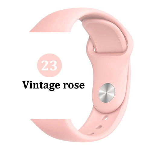 Strap for Apple watch band 42mm 38mm 44mm 40mm correa iwatch 5 4 3 2 sport silicone bracelet pulseira Apple watch 4 accessories