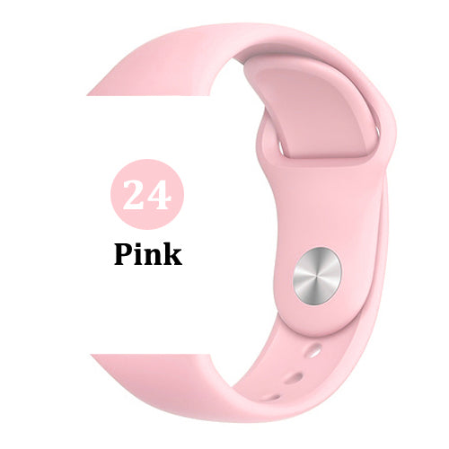 Strap for Apple watch band 42mm 38mm 44mm 40mm correa iwatch 5 4 3 2 sport silicone bracelet pulseira Apple watch 4 accessories