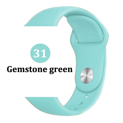 Strap for Apple watch band 42mm 38mm 44mm 40mm correa iwatch 5 4 3 2 sport silicone bracelet pulseira Apple watch 4 accessories