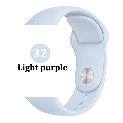 Strap for Apple watch band 42mm 38mm 44mm 40mm correa iwatch 5 4 3 2 sport silicone bracelet pulseira Apple watch 4 accessories