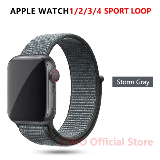 Strap For Apple Watch band 44 mm 40mm apple watch 5 4 iwatch band 5 4 42mm 38mm Sport Loop Nylon bracelet Watchband accessories