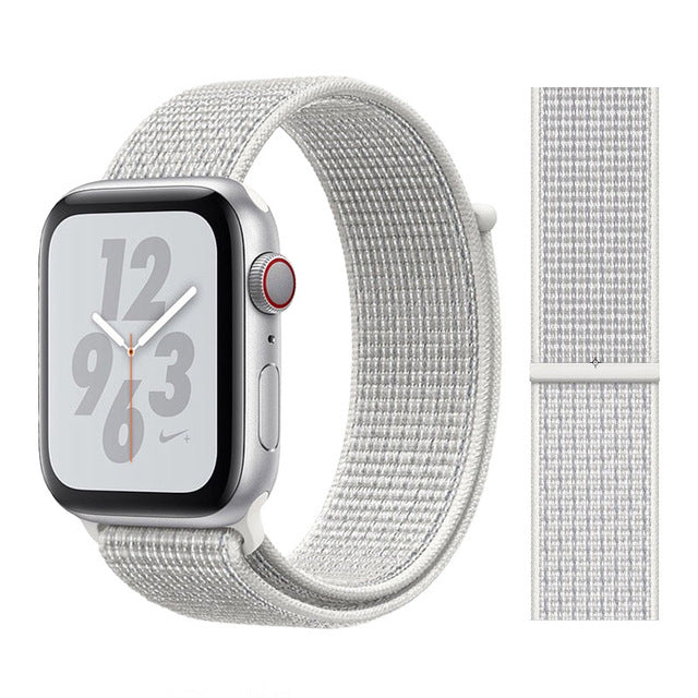 Sport Loop Strap For Apple watch band 42mm 38mm correa 5 4 44mm 40mm Iwatch series 3 2 Watchband bracelet breathable Accessories