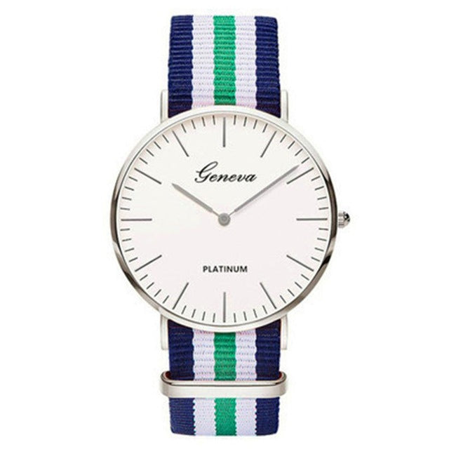 Nylon Strap Style Quartz Women Watch Top Brand Watches Fashion Casual Fashion Wrist Watch 2018 Hot Sale  Fashion Ladies Watches