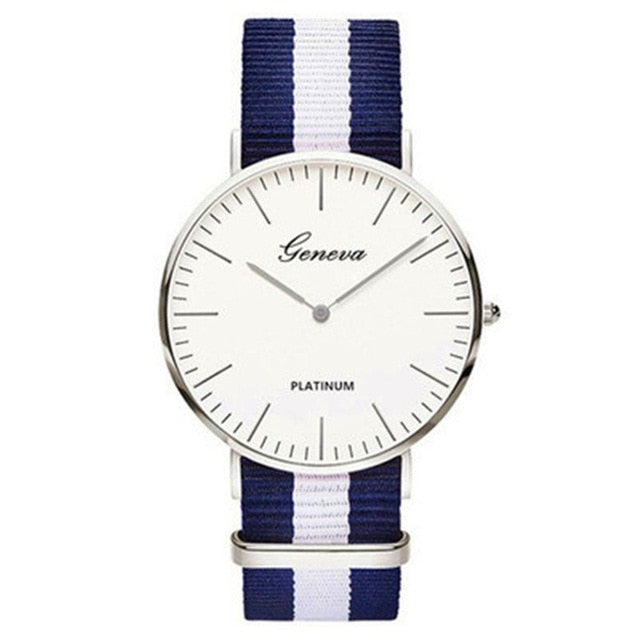 Nylon Strap Style Quartz Women Watch Top Brand Watches Fashion Casual Fashion Wrist Watch 2018 Hot Sale  Fashion Ladies Watches