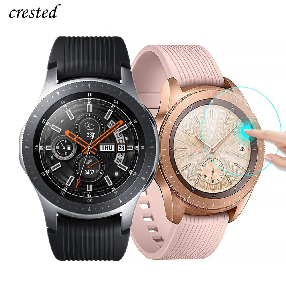 Screen Protector For Samsung Gear S3 Frontier/Classic/S2 Galaxy Watch 46mm/42mm/Active Tempered Glass Smartwatch Film 3 42 46 mm