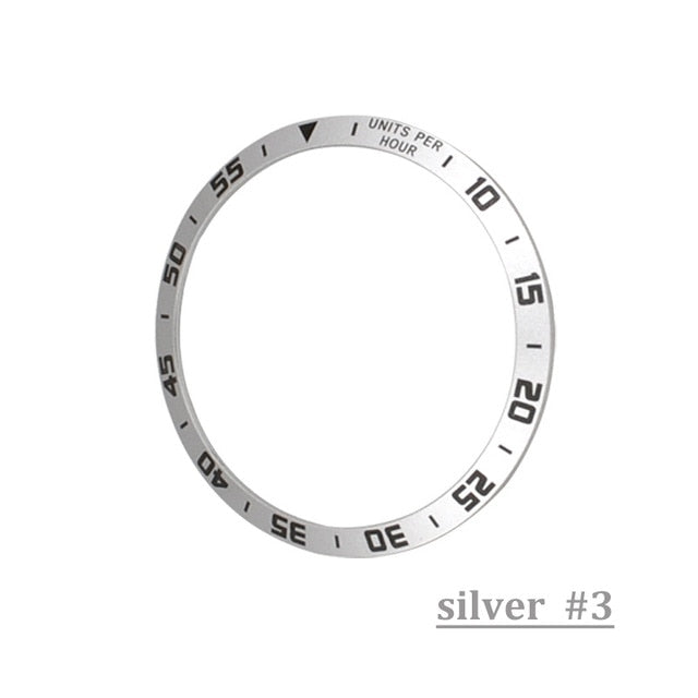 Gear S3 Frontier case For Samsung Galaxy Watch 46mm 42mm band strap sport Metal Adhesive Cover Anti watch accessories 46/42 mm 3