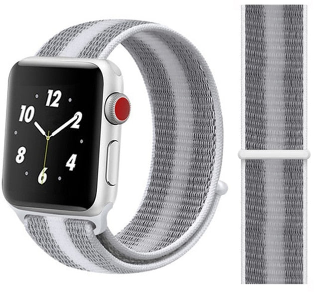 Strap For Apple Watch band 5 44 mm 40mm 42mm 38 mm iwatch Series 3 2 1 Nylon Sport Loop watchband Bracelet apple watch 5 4 band