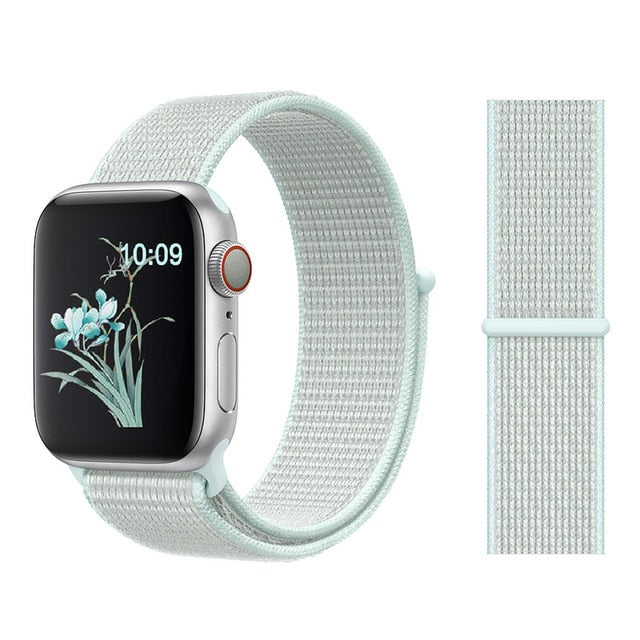 Strap For Apple Watch band 5 44 mm 40mm 42mm 38 mm iwatch Series 3 2 1 Nylon Sport Loop watchband Bracelet apple watch 5 4 band