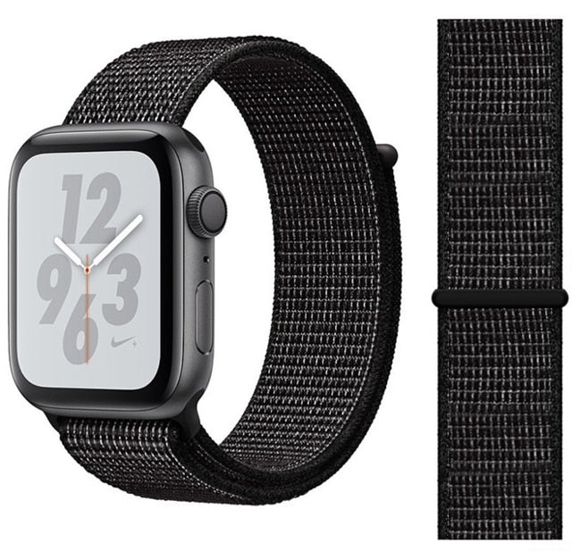 Strap For Apple Watch band 5 44 mm 40mm 42mm 38 mm iwatch Series 3 2 1 Nylon Sport Loop watchband Bracelet apple watch 5 4 band