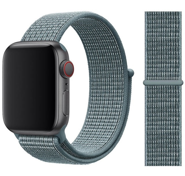 Strap For Apple Watch band 5 44 mm 40mm 42mm 38 mm iwatch Series 3 2 1 Nylon Sport Loop watchband Bracelet apple watch 5 4 band