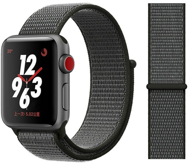 Strap For Apple Watch band 5 44 mm 40mm 42mm 38 mm iwatch Series 3 2 1 Nylon Sport Loop watchband Bracelet apple watch 5 4 band