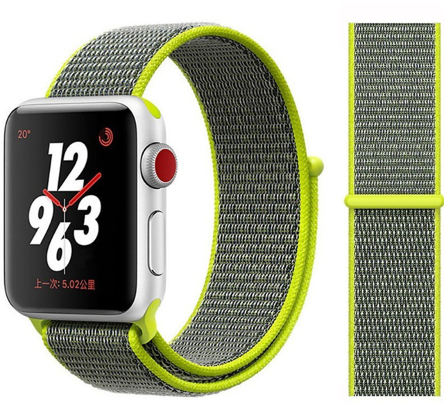 Strap For Apple Watch band 5 44 mm 40mm 42mm 38 mm iwatch Series 3 2 1 Nylon Sport Loop watchband Bracelet apple watch 5 4 band