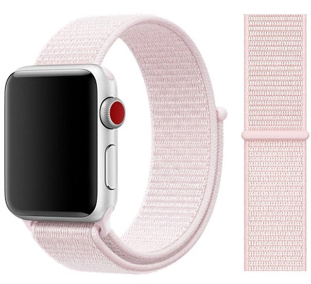 Strap For Apple Watch band 5 44 mm 40mm 42mm 38 mm iwatch Series 3 2 1 Nylon Sport Loop watchband Bracelet apple watch 5 4 band