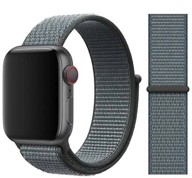 Strap For Apple Watch band 5 44 mm 40mm 42mm 38 mm iwatch Series 3 2 1 Nylon Sport Loop watchband Bracelet apple watch 5 4 band