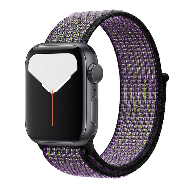 Strap For Apple Watch band 5 44 mm 40mm 42mm 38 mm iwatch Series 3 2 1 Nylon Sport Loop watchband Bracelet apple watch 5 4 band
