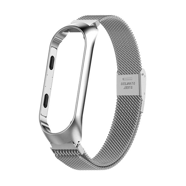 Mi Band 3 Strap Bracelet Metal Wristband pulseiras Xiaomi Mi Band 3 xiaomi Smart  Accessories Correa mi Band 3 wrist Strap