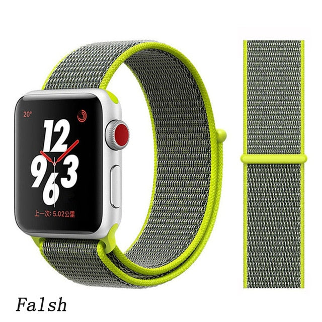 Strap For Apple Watch band 44mm/40mm Sport loop iwatch band 5 42mm 38mm correa pulseira apple watch 5 3 4 band nylon watchband