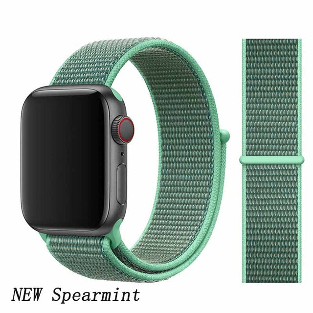 Strap For Apple Watch band 44mm/40mm Sport loop iwatch band 5 42mm 38mm correa pulseira apple watch 5 3 4 band nylon watchband