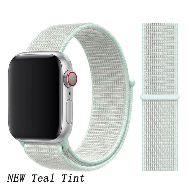 Strap For Apple Watch band 44mm/40mm Sport loop iwatch band 5 42mm 38mm correa pulseira apple watch 5 3 4 band nylon watchband