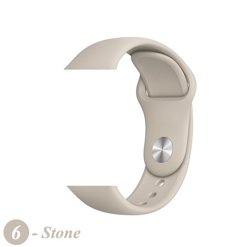 Strap For Apple Watch band 38mm 42mm iWatch 4 band 44mm 40mm Sport Silicone soft Bracelet correa Apple watch 5 4 3 2 Accessories