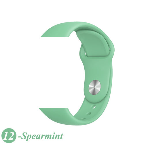 Strap For Apple Watch band 38mm 42mm iWatch 4 band 44mm 40mm Sport Silicone soft Bracelet correa Apple watch 5 4 3 2 Accessories