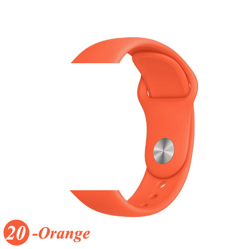 Strap For Apple Watch band 38mm 42mm iWatch 4 band 44mm 40mm Sport Silicone soft Bracelet correa Apple watch 5 4 3 2 Accessories