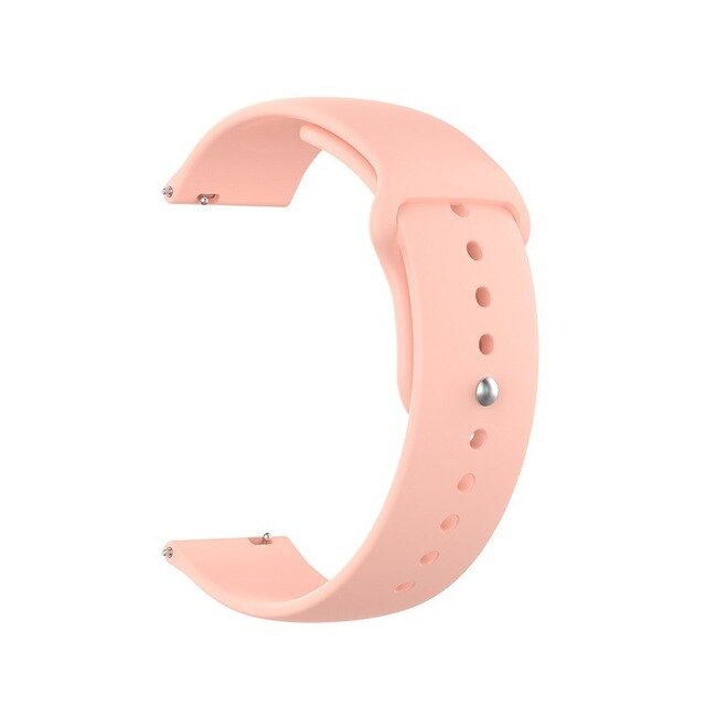 18mm 20mm 22mm Silicone Watchband for Samsung Galaxy Watch 42mm 46mm Active2 40mm 44mm Gear S2 S3 Strap Band Bracelet Active 2
