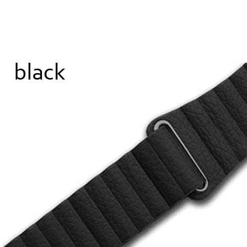 Leather loop strap for apple watch band 44 mm 40mm iwatch band 42mm 38mm Genuine Leathe watchband bracelet apple watch 5 4 3 2 1